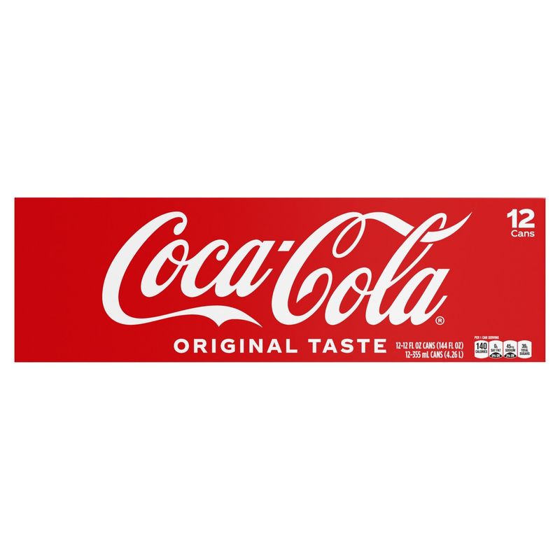 Coca-Cola Original Taste Soda, 12 fl oz, 12 count