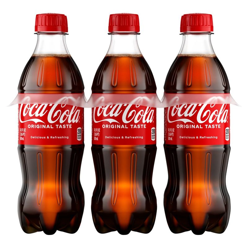 Coca-Cola Original Taste Soda, 16.9 fl oz, 6 count