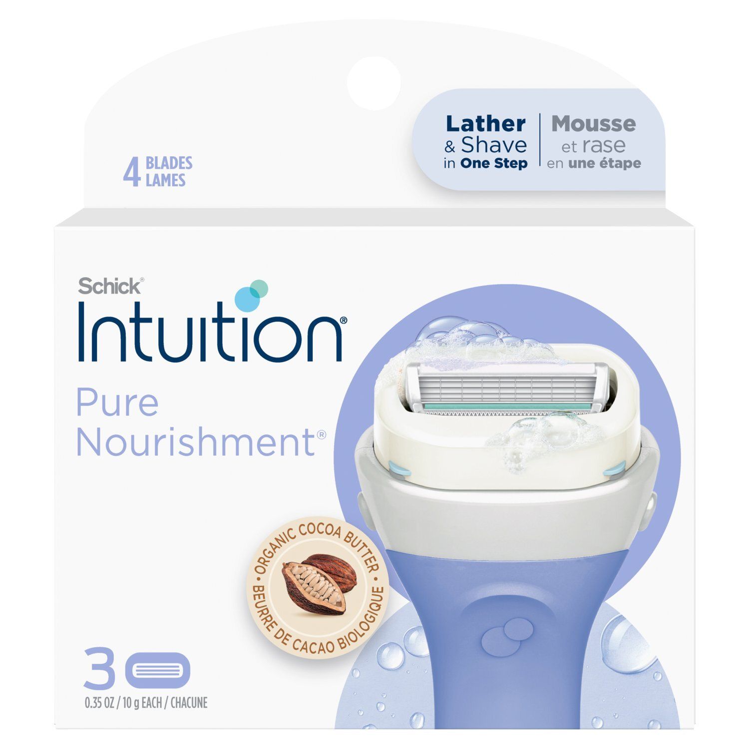 Schick Intuition Pure Nourishment Razer