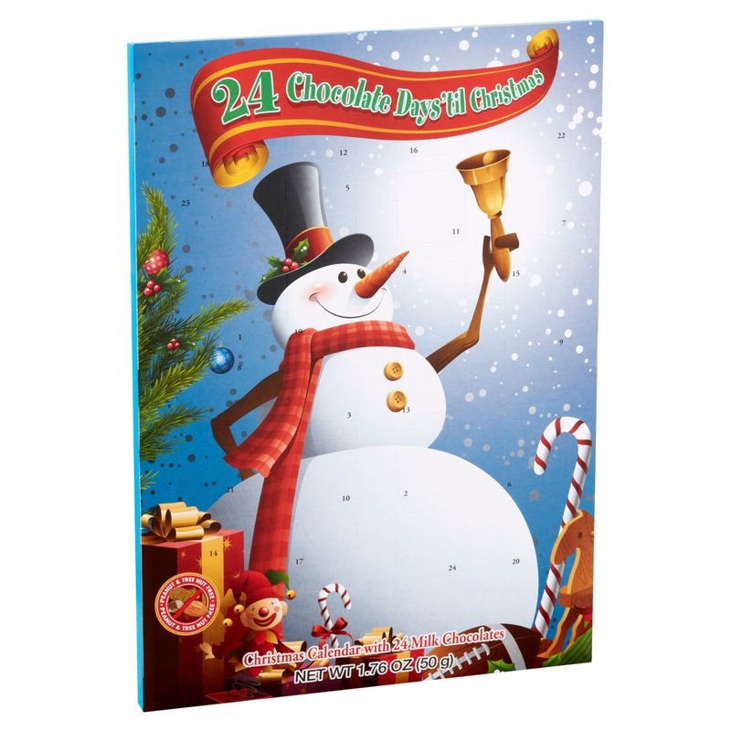 Albert's Christmas Calendar Milk Chocolates, 24 count, 1.76 oz
