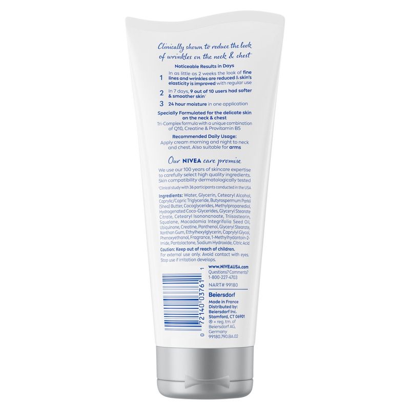 Nivea Skin Firming &amp; Anti-Wrinkle Neck &amp; Chest Cream, 6.7 oz