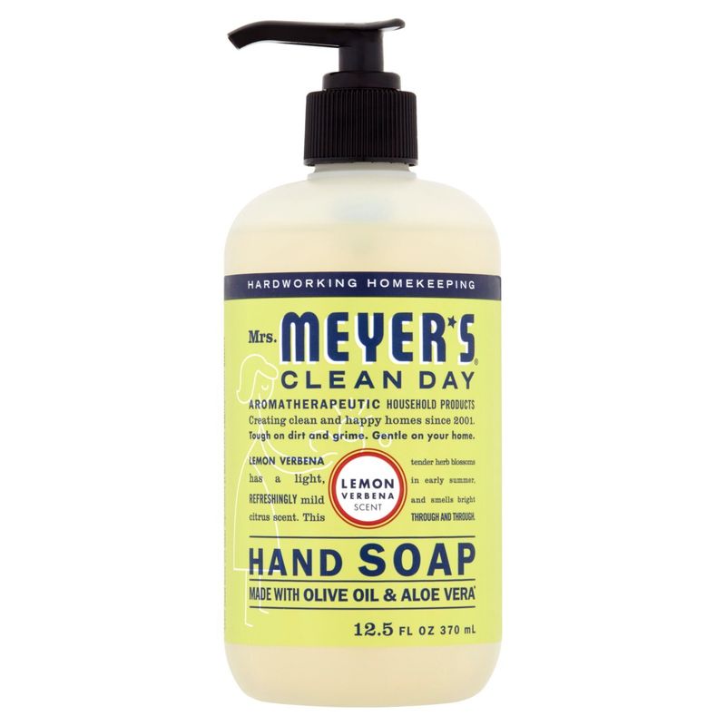 Mrs. Meyer's Clean Day Lemon Verbena Scent Hand Soap, 12.5 fl oz