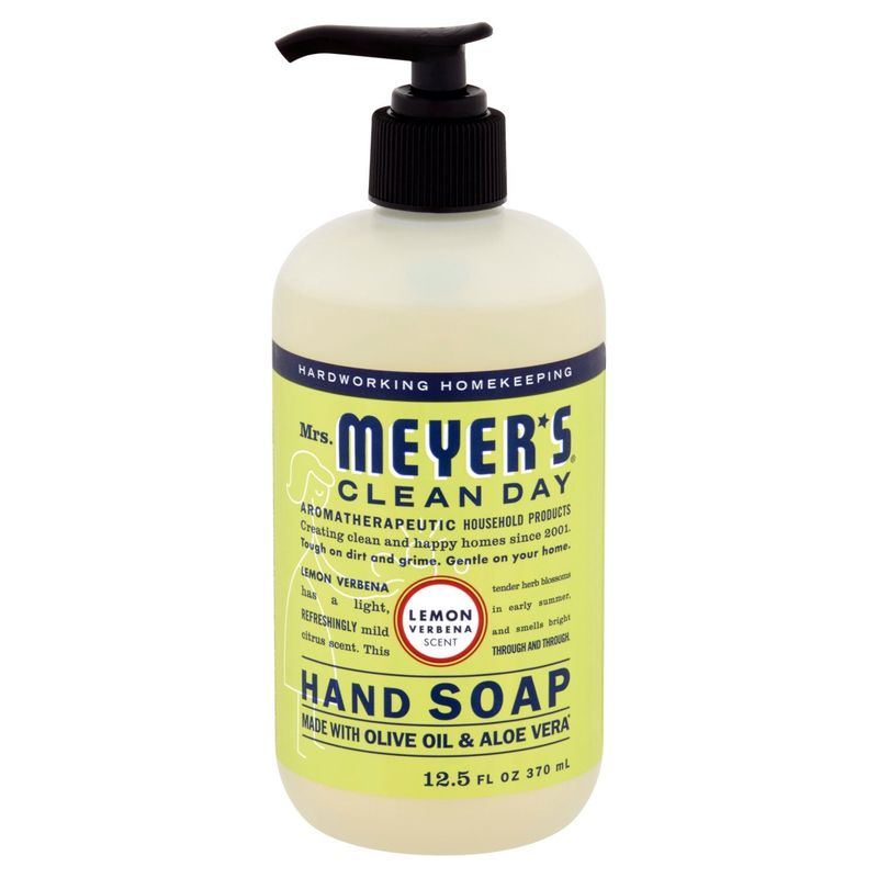 Mrs. Meyer's Clean Day Lemon Verbena Scent Hand Soap, 12.5 fl oz