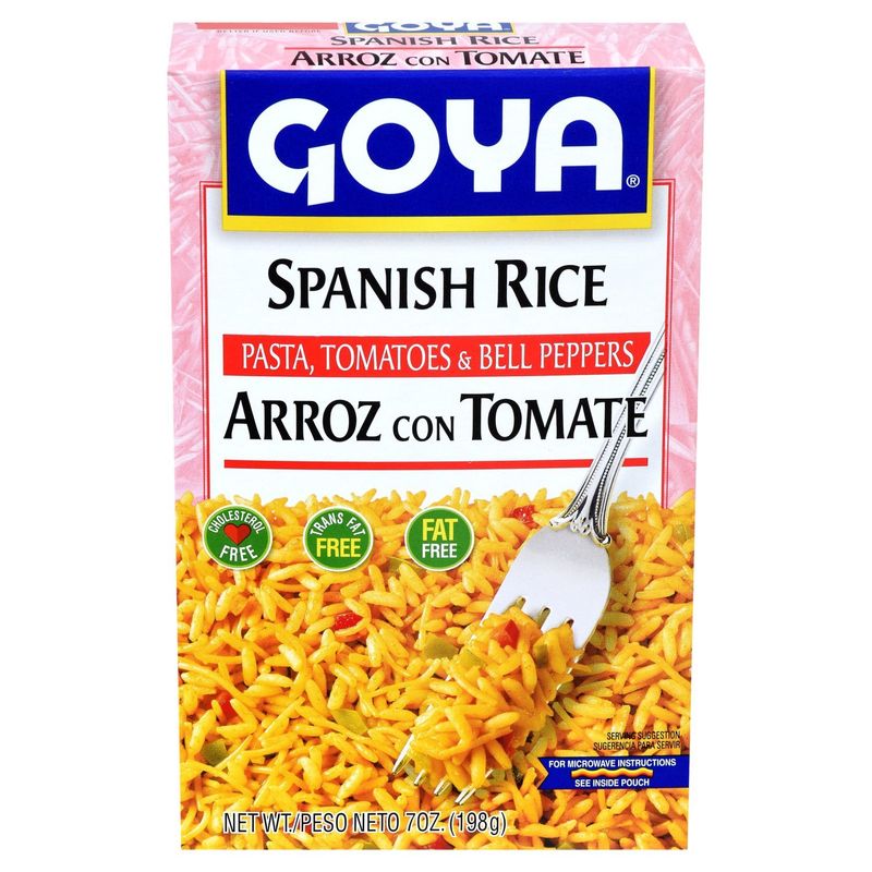 Goya Pasta, Tomatoes &amp; Bell Peppers Spanish Rice, 7 oz