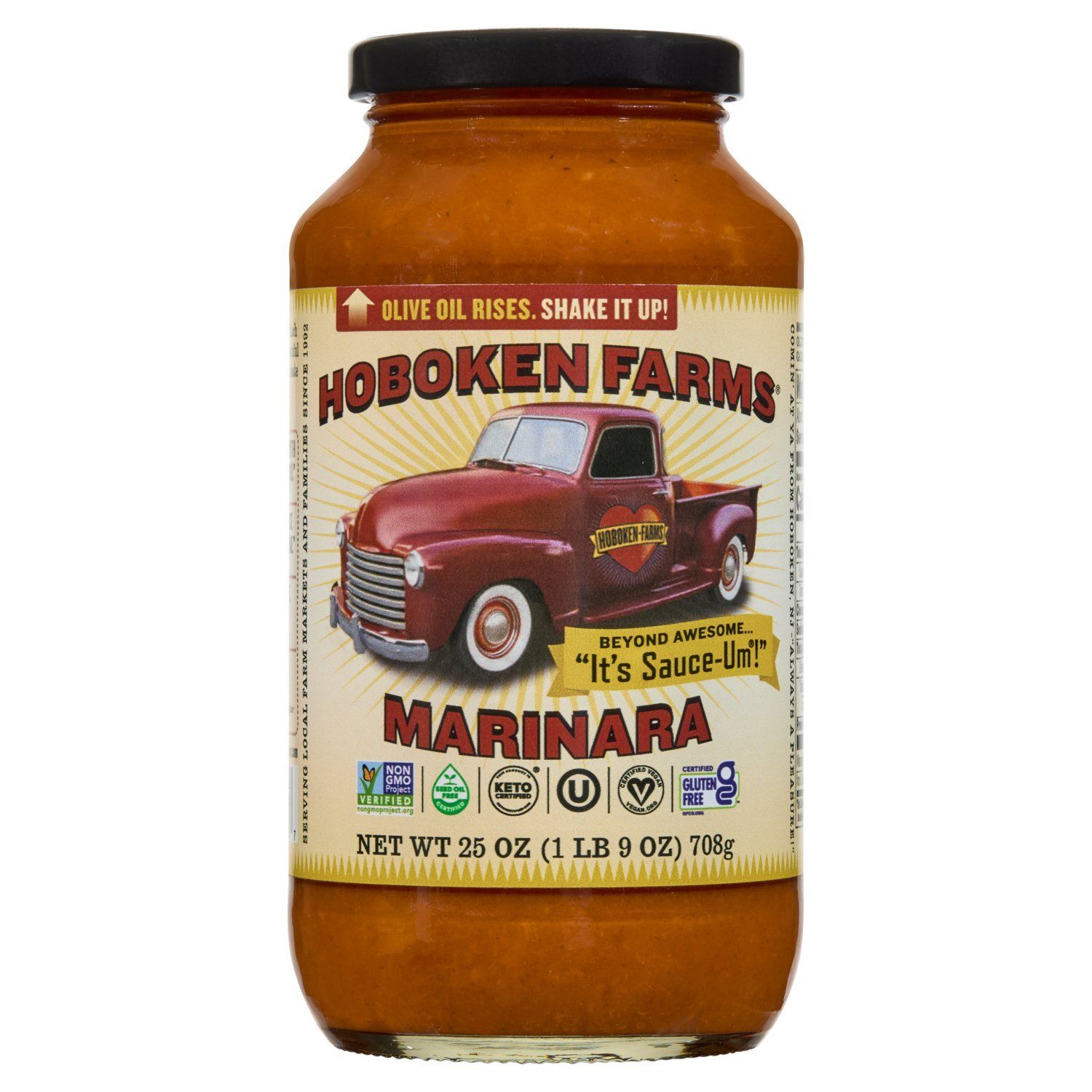 Hoboken Farms Marinara Sauce, 25 oz