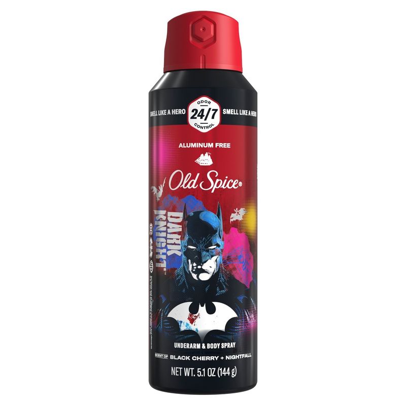 Old Spice Aluminum Free Deodorant for Men, 24/7 Freshness, Body Spray, Long Lasting Odor Protection