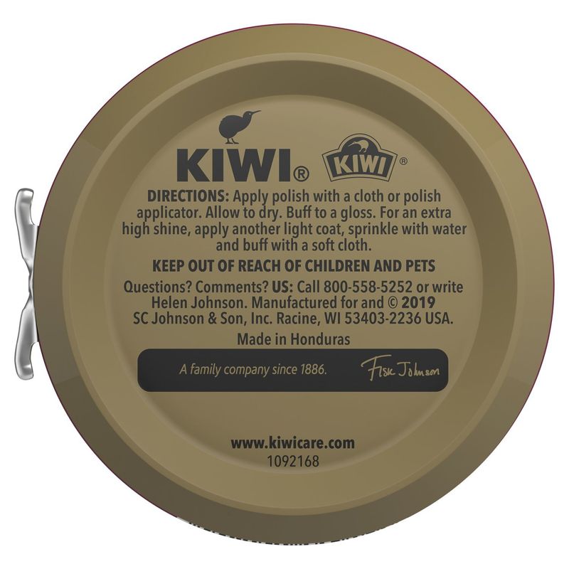 Kiwi Cordovan Shoe Polish, 1 1/8 oz