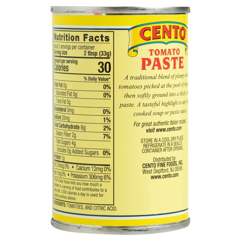 Cento Tomato Paste, 6 oz