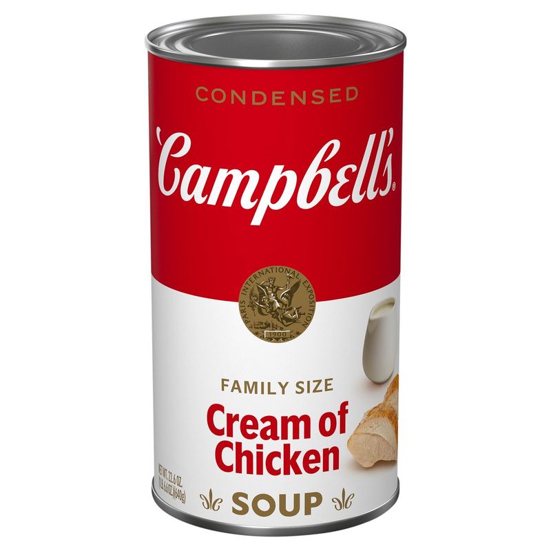 Campbell's Condensed Cream of Chicken Soup Family Size, 22.6 oz