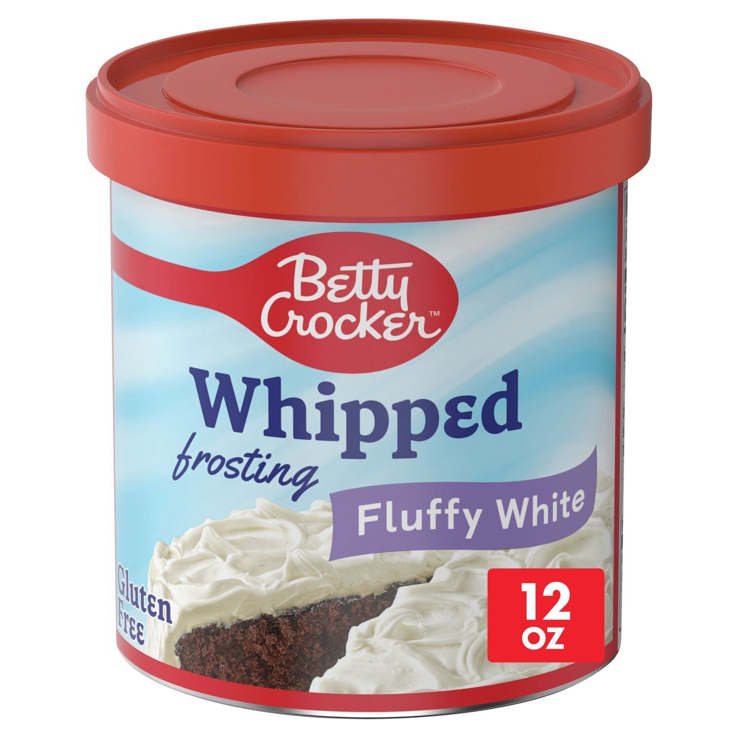 Betty Crocker Fluffy White Whipped Frosting, 12 oz