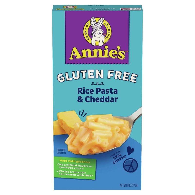 Annie's Gluten Free Rice Pasta &amp; Cheddar, 6 oz