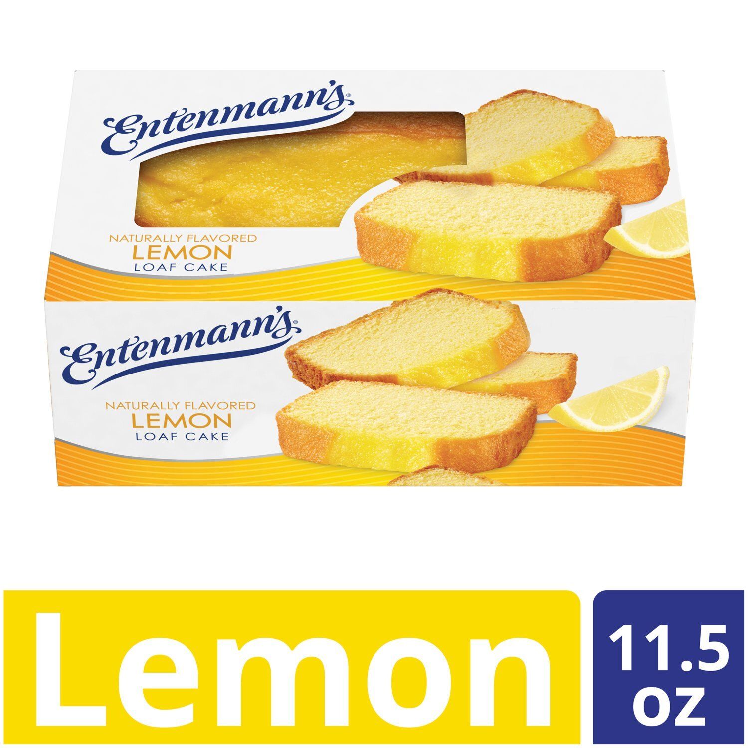 Entenmann's Lemon Loaf Cake Limited Edition, 11.5 oz