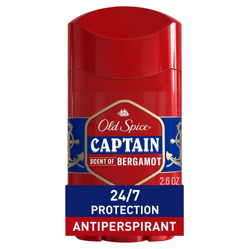 Old Spice Captain Scent of Bergamot Antiperspirant &amp; Deodorant, 2.6 oz