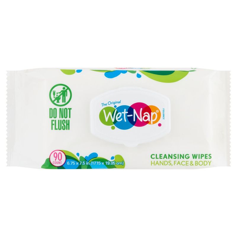 The Original Wet-Nap Cleansing Wipes, 90 count