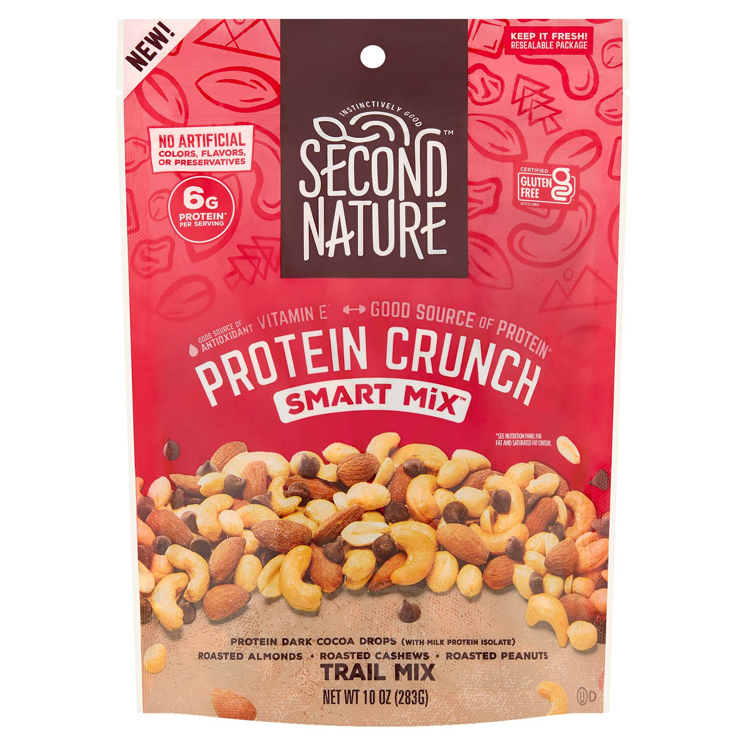 Second Nature Protein Crunch Smart Mix, 10 oz