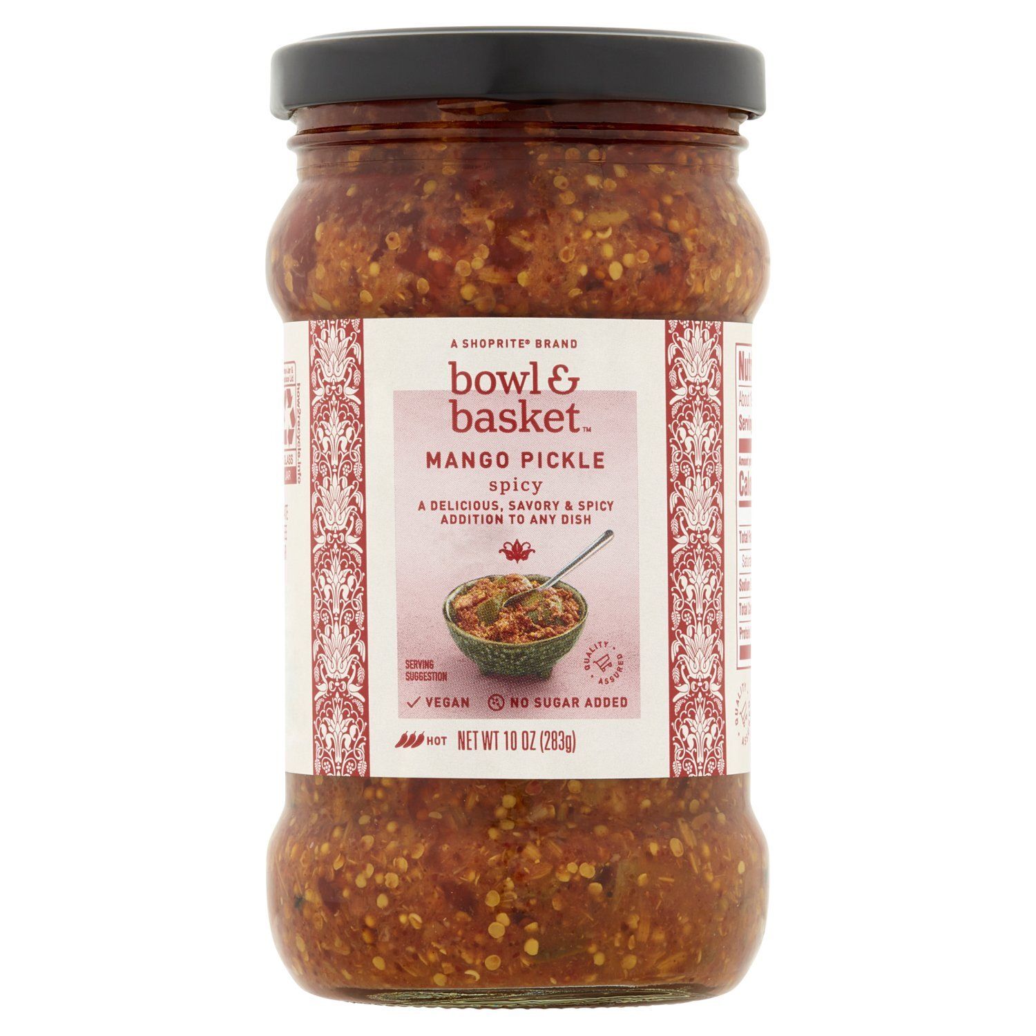 Bowl &amp; Basket Spicy Mango Pickle, 10 oz