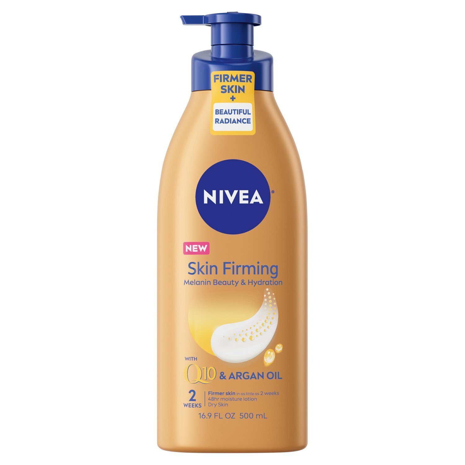 Nivea Skin Firming Melanin Beauty &amp; Hydration Lotion, 16.9 fl oz