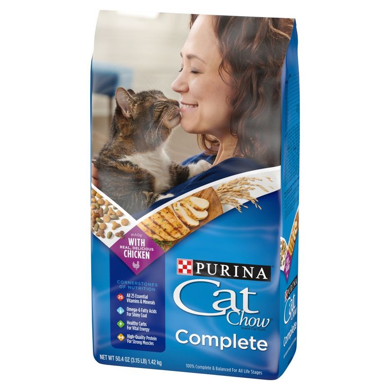 Purina Cat Chow Complete Cat Food, 50.4 oz