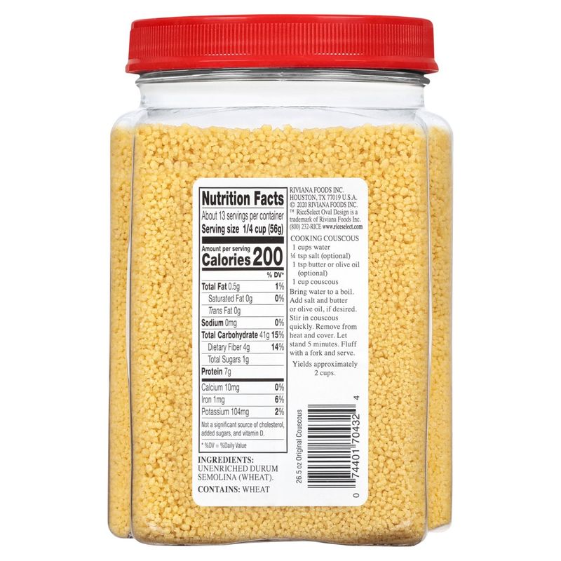 RiceSelect Couscous Moroccan-Style Pasta, 26.5 oz