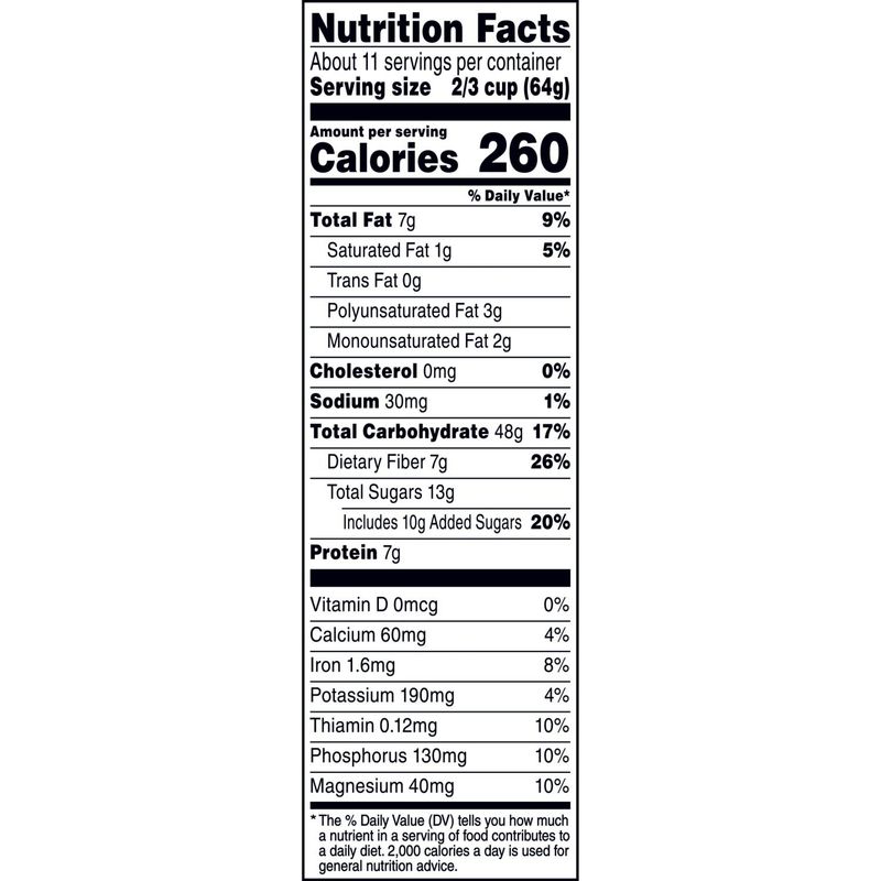 Quaker Simply Granola Oats Honey &amp; Almonds 24.1 Oz