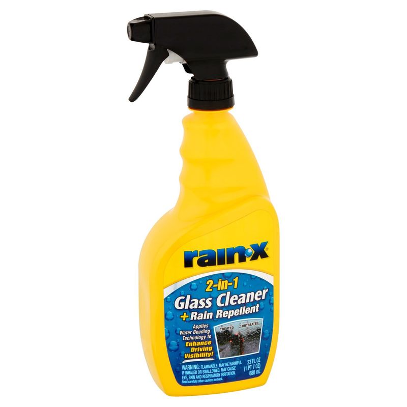 Rain-X 2-in-1 Glass Cleaner + Rain Repellent, 23 fl oz
