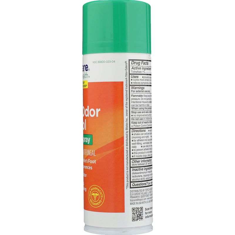TopCare Foot &amp; Sneaker Spray With Baking Soda, 4 fl oz