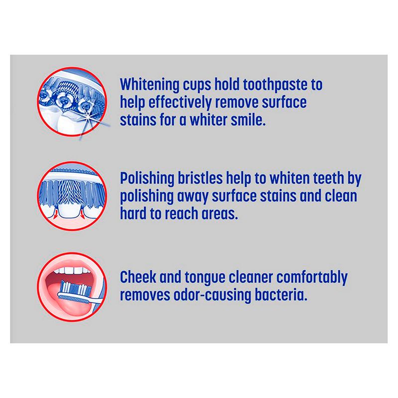 Colgate 360° Optic White Soft Toothbrushes Value Pack, 4 count