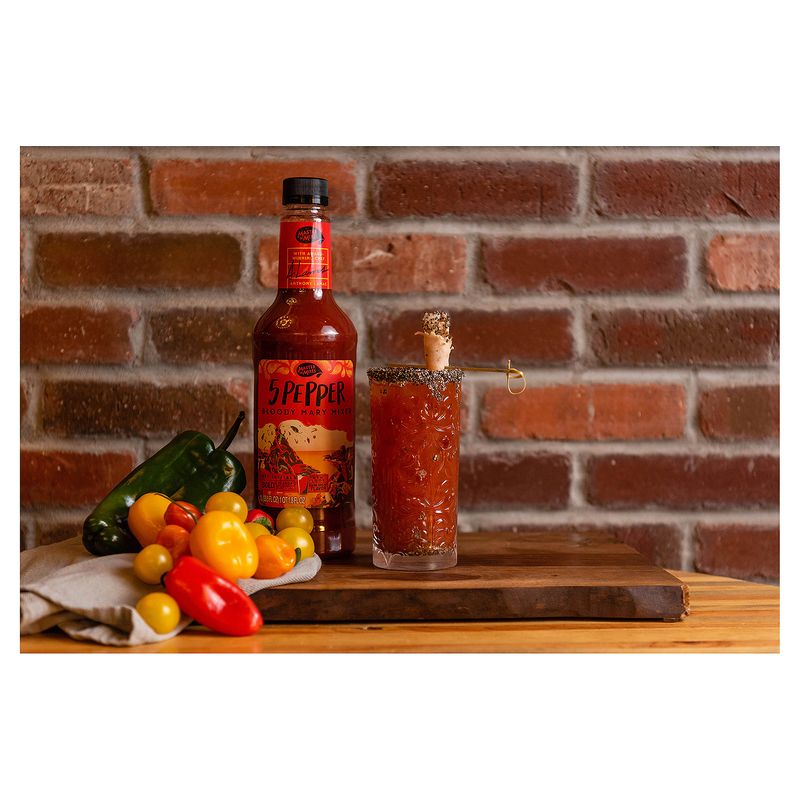 Master of Mixes 5 Pepper Bloody Mary Mixer, 59.2 fl oz