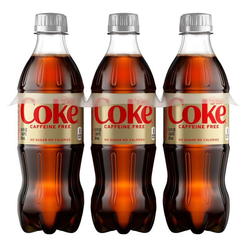 Diet Coke Caffeine Free Soda, 16.9 fl oz, 6 count