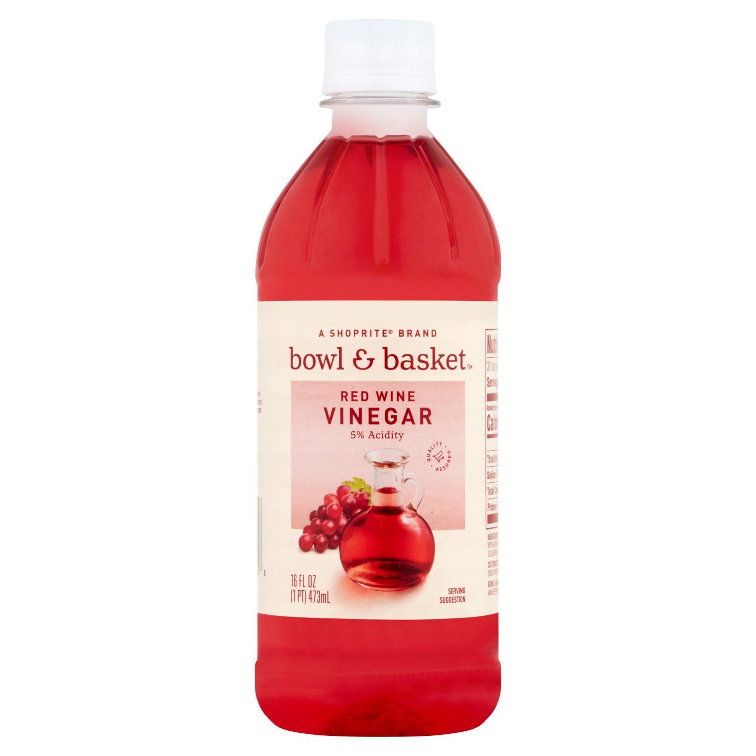 Bowl &amp; Basket Red Wine Vinegar, 16 fl oz
