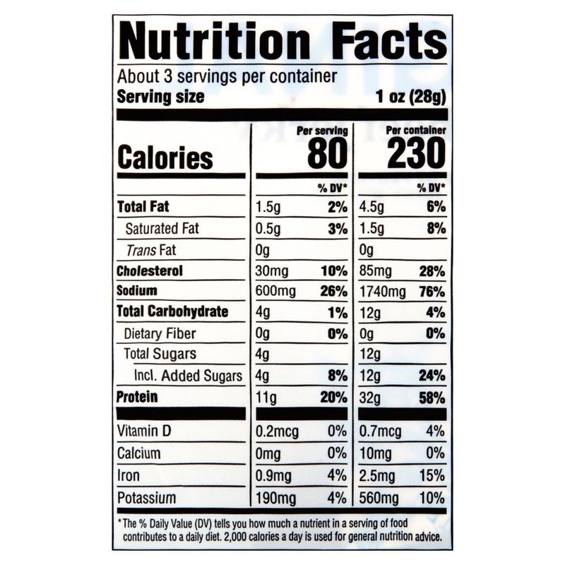 Wholesome Pantry Organic Original Beef Jerky, 2.85 oz
