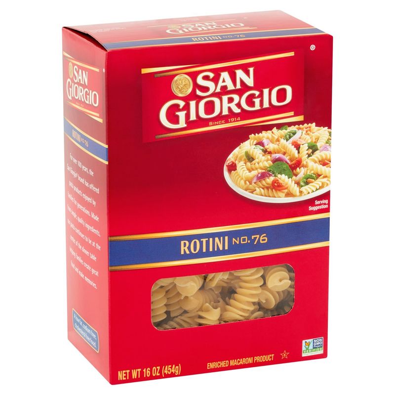 San Giorgio Rotini No. 76 Pasta, 16 oz