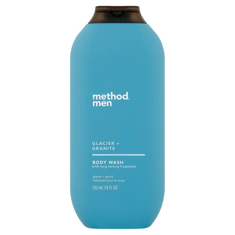 Method Men Glacier + Granite Body Wash, 18 fl oz
