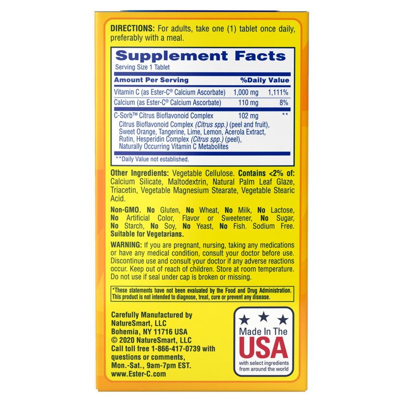 Ester-C Maximum Strength Dietary Supplement, 1000 mg, 90 count