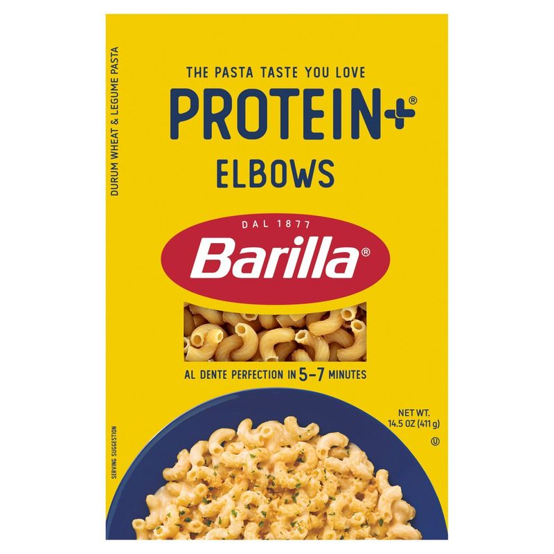 Barilla Protein+ Elbows Grain &amp; Legume Pasta, 14.5 oz