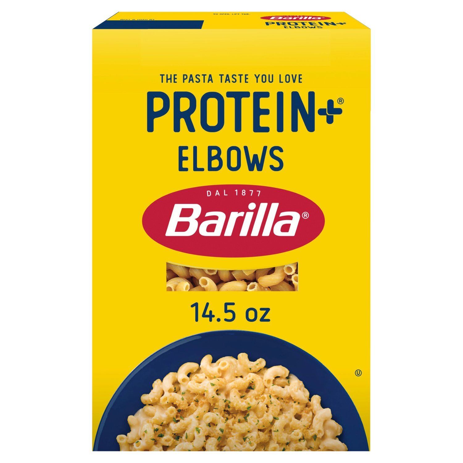 Barilla Protein+ Elbows Grain &amp; Legume Pasta, 14.5 oz