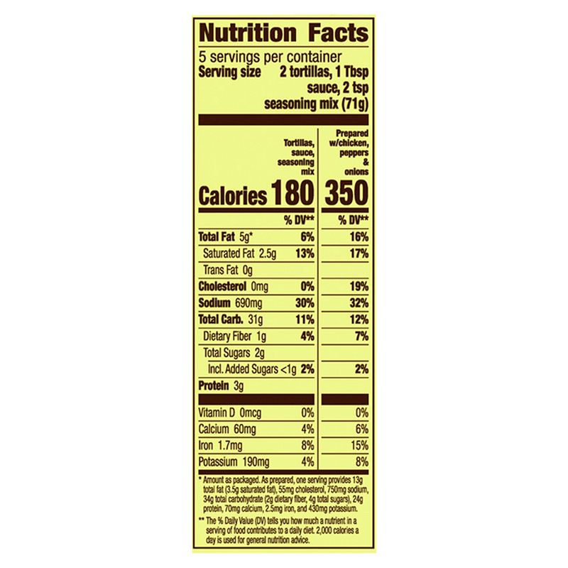 OLD EL PASO Fajita Dinner Kit, 12.5 oz