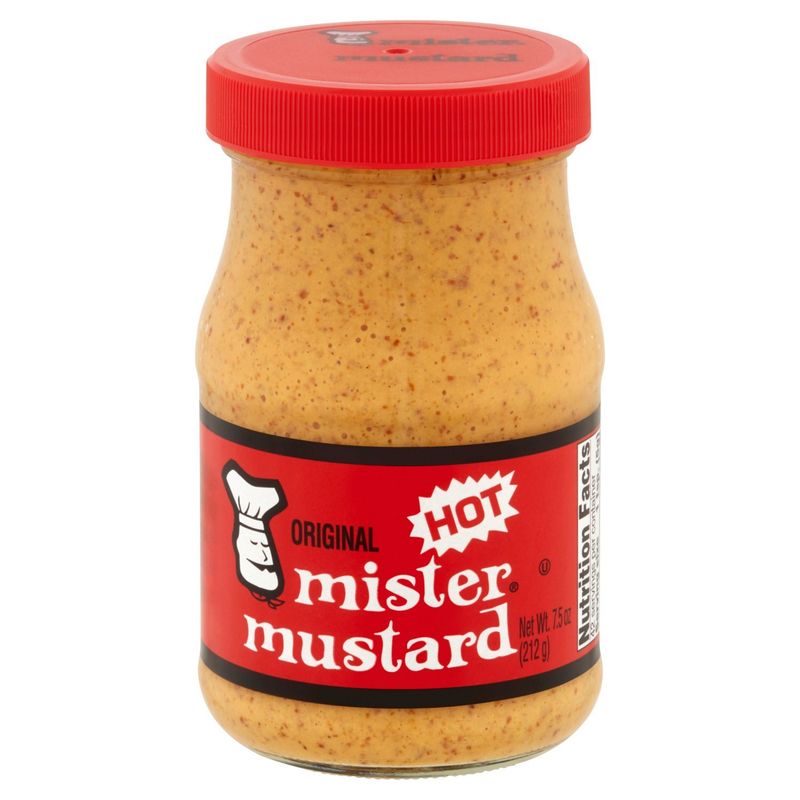 Mister Mustard Original Hot Mustard, 7.5 oz