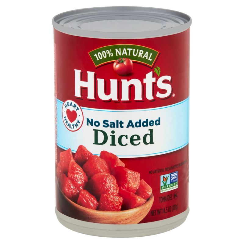 Hunt's No Salt Added Diced Tomatoes, 14.5 oz