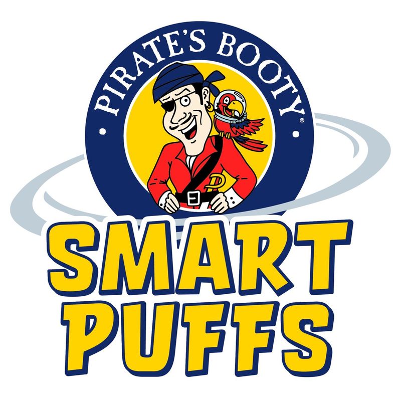 Pirate's Booty Smart Puffs Cosmic White Cheddar Corn Puffs, 4.5 oz