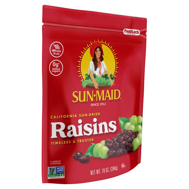 Sun-Maid California Sun-Dried Raisins, 10 oz