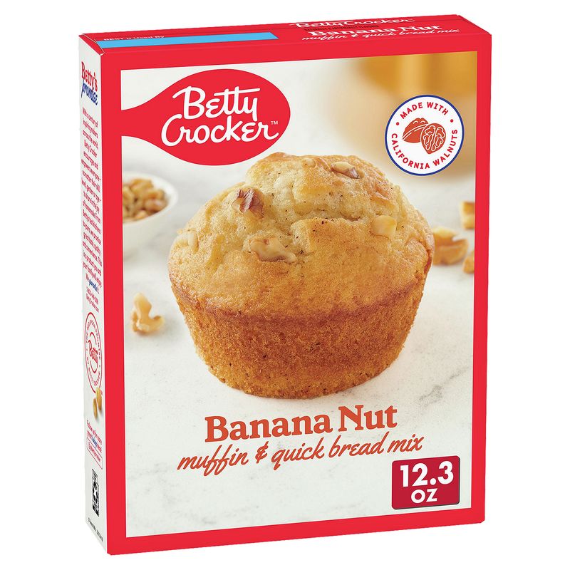 Betty Crocker Banana Nut Muffin &amp; Quick Bread Mix, 12.3 oz