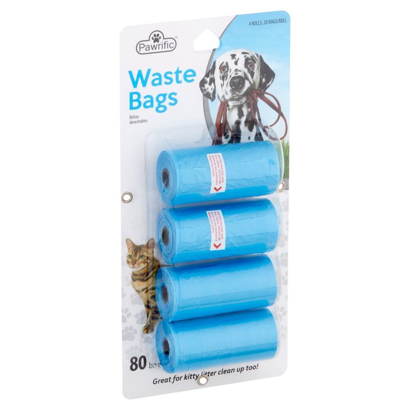 Jacent Pawrific Waste Bags, 4 count