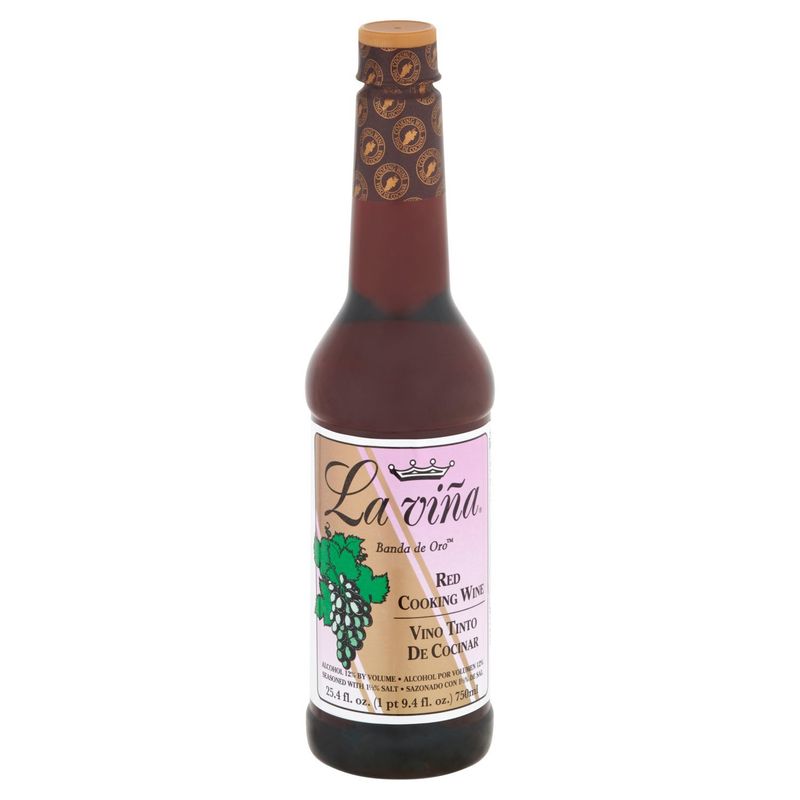 La Viña Red Cooking Wine, 25.4 fl oz