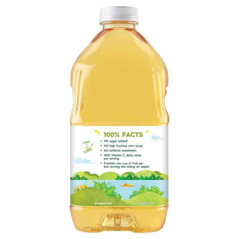 Juicy Juice White Grape 100% Juice, 64 fl oz