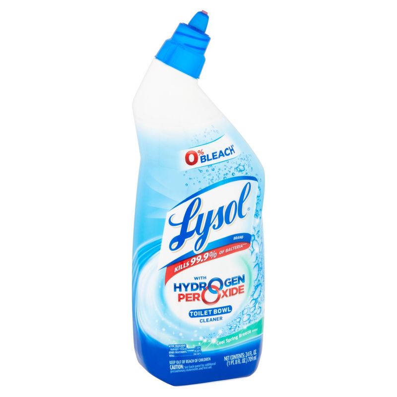 Lysol Cool Spring Breeze Scent Toilet Bowl Cleaner, 24 fl oz