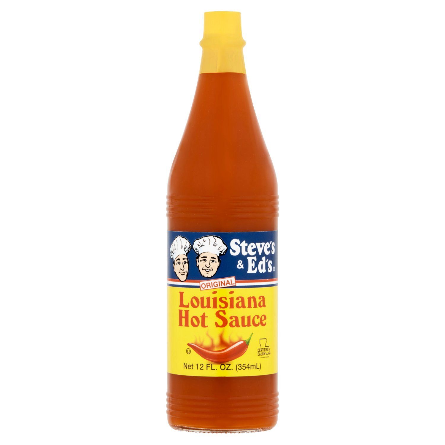 Steve's &amp; Ed's Original Louisiana Hot Sauce, 12 fl oz