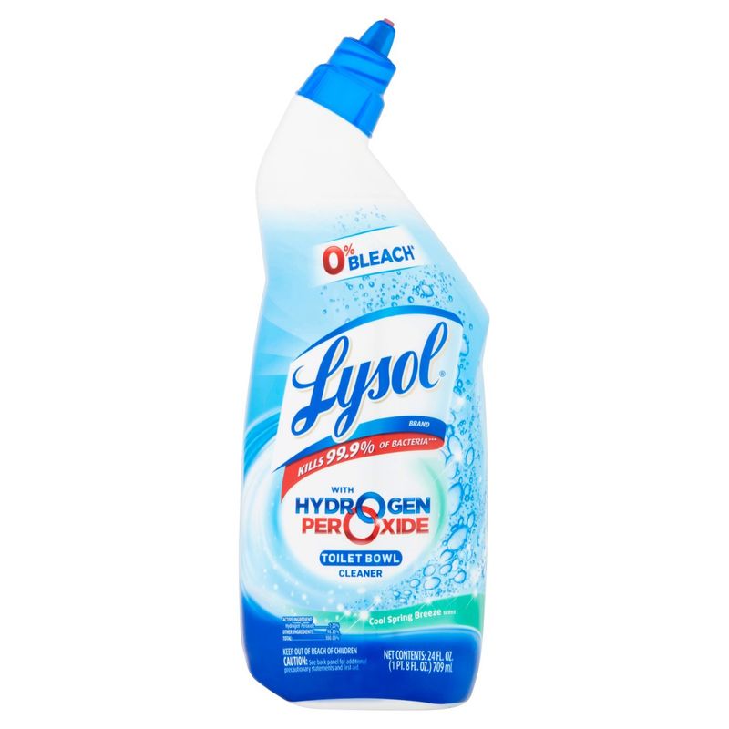 Lysol Cool Spring Breeze Scent Toilet Bowl Cleaner, 24 fl oz