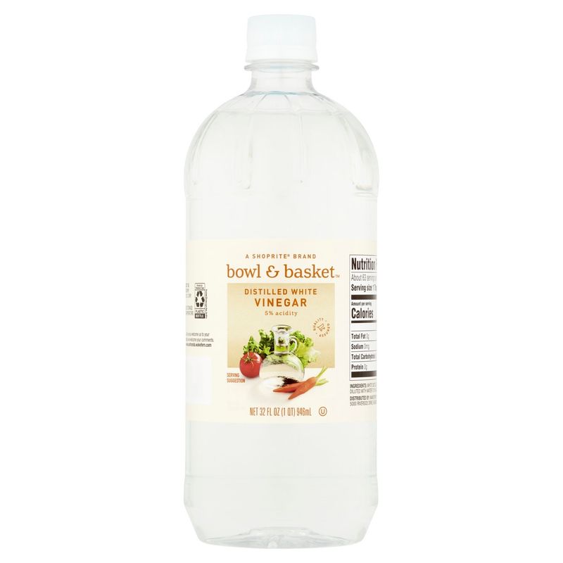 Bowl &amp; Basket Distilled White Vinegar, 32 fl oz