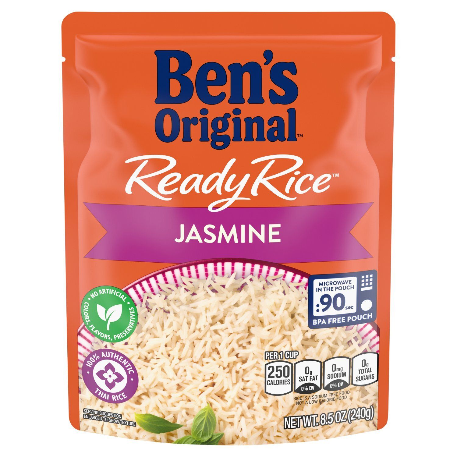 Ben's Original Ready Rice Jasmine, 8.5 oz